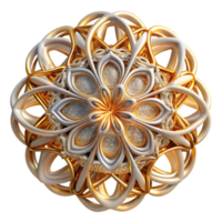 dramatic classic Delicate, intricate lace-like patterns formed by interwoven strands of light, in warm gold and silver tones, with a soft, diffused glow. Style Art Nouveau, ornamental professional png