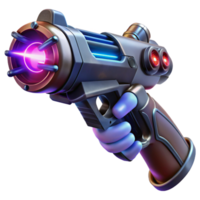 vibrant rustic A futuristic weapon, pulsating with otherworldly energy, held by a gloved hand. Lighting dramatic, ominous. Style dark sci-fi genuine png