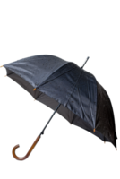 Elegant Black Umbrella with Water Drops Showcasing a Stylish and Functional Design on a Clean Background png