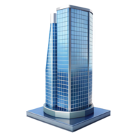 impressive traditional A sleek, modern glass skyscraper piercing through the clouds, crisp, clean lines, minimalist style high resolution png
