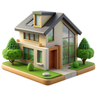 dramatic vintage A Sustainable, eco-friendly house built with natural materials, soft, diffused daylight, green architecture style authentic png