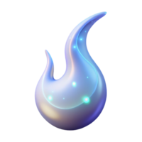 magnificent minimalist A delicate will-o'-the-wisp, flickering and glowing in the darkness. Art style ethereal light art detailed png