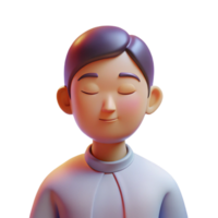 impressive classic Portrait of a person with a serene expression meditating, lit by soft, diffused light, spiritual style genuine png