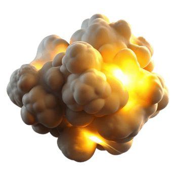 heiter Jahrgang ein Wolke von wirbelnd Rauch und Staub, beleuchtet durch ein Strahl von golden Licht, Erstellen ätherisch Formen. abstrakt, atmosphärisch Stil, dramatisch Hintergrundbeleuchtung hoch Auflösung png