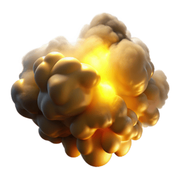 meraviglioso astratto un' nube di vorticoso Fumo e polvere, illuminato di un' fascio di d'oro luce, la creazione di etereo forme. astratto, atmosferico stile, drammatico retroilluminazione originale png