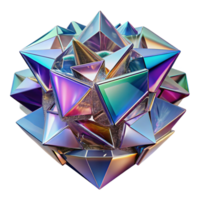 impressive rustic A dynamic composition of shattered glass shards, refracting light in a kaleidoscope of colors. Cubist style, fragmented lighting original png