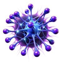 magnificent modern A network of interconnected, glowing neurons, firing and pulsing with energy, in shades of electric blue and purple. Bio-organic, scientific style, dynamic, pulsing lighting 4K png