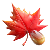 extraordinary vintage A single, perfect dewdrop clinging to a vibrant red maple leaf, illuminated by soft morning sunlight, macro photography, hyperrealistic style high resolution png