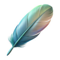 elegant rustic A bird feather floating on a gentle breeze, soft diffused light, minimalist style authentic png