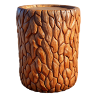 stunning modern A close-up of tree bark with intricate texture, warm afternoon light, photorealistic style genuine png