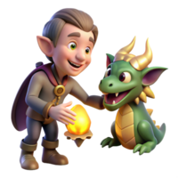 impressive creative A mischievous imp stealing a jewel from a sleeping dragon, illuminated by candlelight. Gothic style high quality png