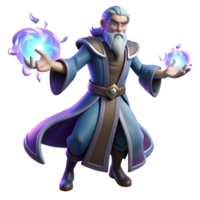 extraordinary abstract A lone wizard casting a powerful spell, with glowing runes swirling around his hands, illuminated by the magical energy, in a dynamic, fantasy art style high resolution png