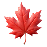 wonderful vintage A single, perfect red maple leaf, backlit by the setting sun, detailed veins and delicate edges visible, hyperrealistic style exclusive png