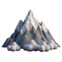 magnificent abstract A majestic mountain range, snow-capped peaks, dramatic clouds, panoramic view, realistic style high quality png