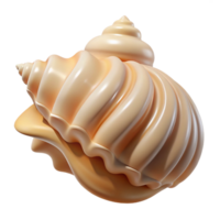 impressive rustic A single seashell on white sand, intricate details, soft light, beach setting, photographic style premium png