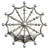impressive rustic A spider web glistening with dew drops, intricate design, morning light, macro photography authentic png