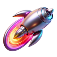 dramatic contemporary A sleek, silver spaceship, with glowing crimson engine trails, warping through a vibrant, swirling vortex of colors. Psychedelic style, dynamic lighting authentic png