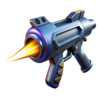 impressive minimalist A futuristic weapon, firing a beam of energy. Sci-fi action style, dynamic lighting exclusive png