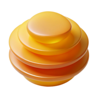elegant contemporary A series of overlapping, translucent layers of color, in warm shades of yellow and orange, with a soft, diffused lighting and a minimalist style high quality png
