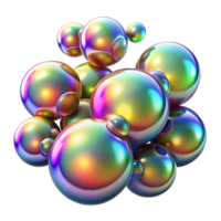 dramatic rustic A field of shimmering, iridescent bubbles, in a spectrum of rainbow colors, with a bright, sparkling lighting and a whimsical style original png
