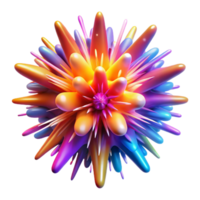 impressive classic A dynamic explosion of particles and light, using vibrant colors and energetic movement, with a futuristic lighting and an abstract expressionist style professional png