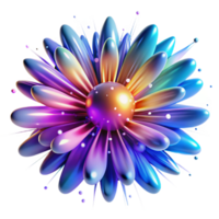 stunning contemporary A dynamic explosion of particles and light, using vibrant colors and energetic movement, with a futuristic lighting and an abstract expressionist style professional png