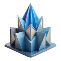 extraordinary rustic Origami-inspired building, folded planes creating a dynamic form, paper-like texture, soft diffused lighting 4K png