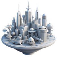 elegant abstract Conceptual sketch of a futuristic city, flying vehicles and interconnected towers, dynamic composition, pencil sketch style original png