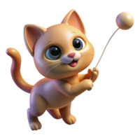 stunning classic A playful kitten batting at a string, illuminated by soft window light, in a charming, photographic style professional png