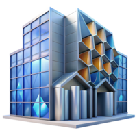 dramatic modern Kinetic architecture facade, moving panels, dynamic patterns, interactive design, abstract style detailed png
