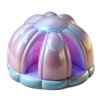 vibrant classic Inflatable structure, translucent material, soft diffused light, temporary architecture, experimental design original png