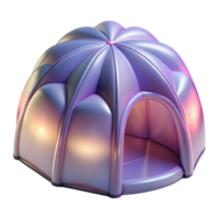 dramatic traditional Inflatable structure, translucent material, soft diffused light, temporary architecture, experimental design genuine png