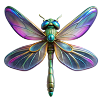 elegant classic A close-up of a dragonfly's iridescent wings, intricate details and vibrant colors, macro photography style professional png