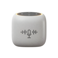 Modern Smart Speaker Voice Assistant Device Innovative Technology Home Automation png