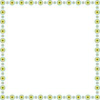 Colorful geometric empty square frame. doodle frame for text. Modern Art baby shower graphic vector