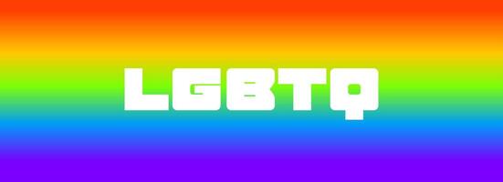 LGBTQ flag, vibrant rainbow gradient background, symbolizing pride, equality, diversity. Perfect for awareness campaigns, events, community support visuals. illustration. vector