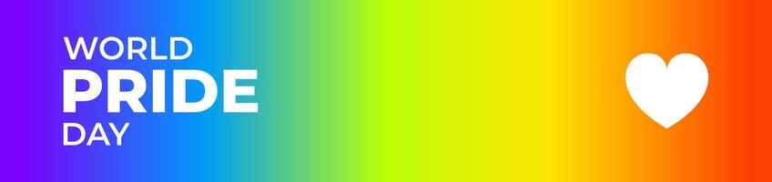 LGBTQ flag, vibrant rainbow gradient ultra wide background, symbolizing pride, equality, diversity. Perfect for awareness campaigns, events, community support visuals. illustration. vector