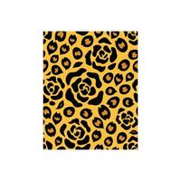 Bold Leopard Print Pattern Background Illustration Design vector