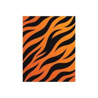 Bold Tiger Stripe Pattern Background Illustration Design vector