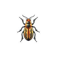 Realistic Beetle Bug Artwork in High-Quality Design vector