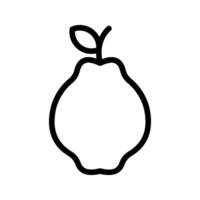 quince icon color editable vector