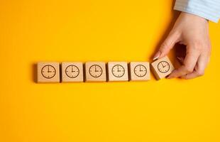 Manage your time. Time is running out. Deadlines approach. Prioritizing tasks, setting goals, and maximizing productivity can improve personal and professional outcomes. photo