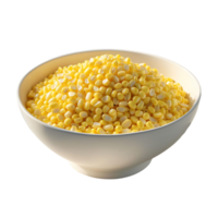 Tasty Cooked Corn Close-Up High-Resolution Transparent Image png