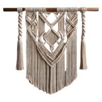 Large Macram Wall Hanging Handmade Art for Cozy Spaces png