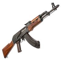 Akm isolated on transparent background png