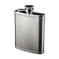 Flask bottle isolated on transparent background png