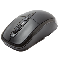Realistic computer mouse isolated on transparent background png