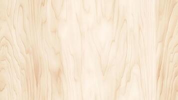 Seamless Wooden Background. Maple wood texture with detailed surface mapping. photo