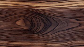 Interior Design walnut wood image. walnut panel with natural textures. photo
