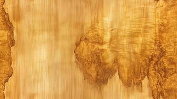 Detailed Maple Wood Texture. Organic and refined wooden surface for design. photo